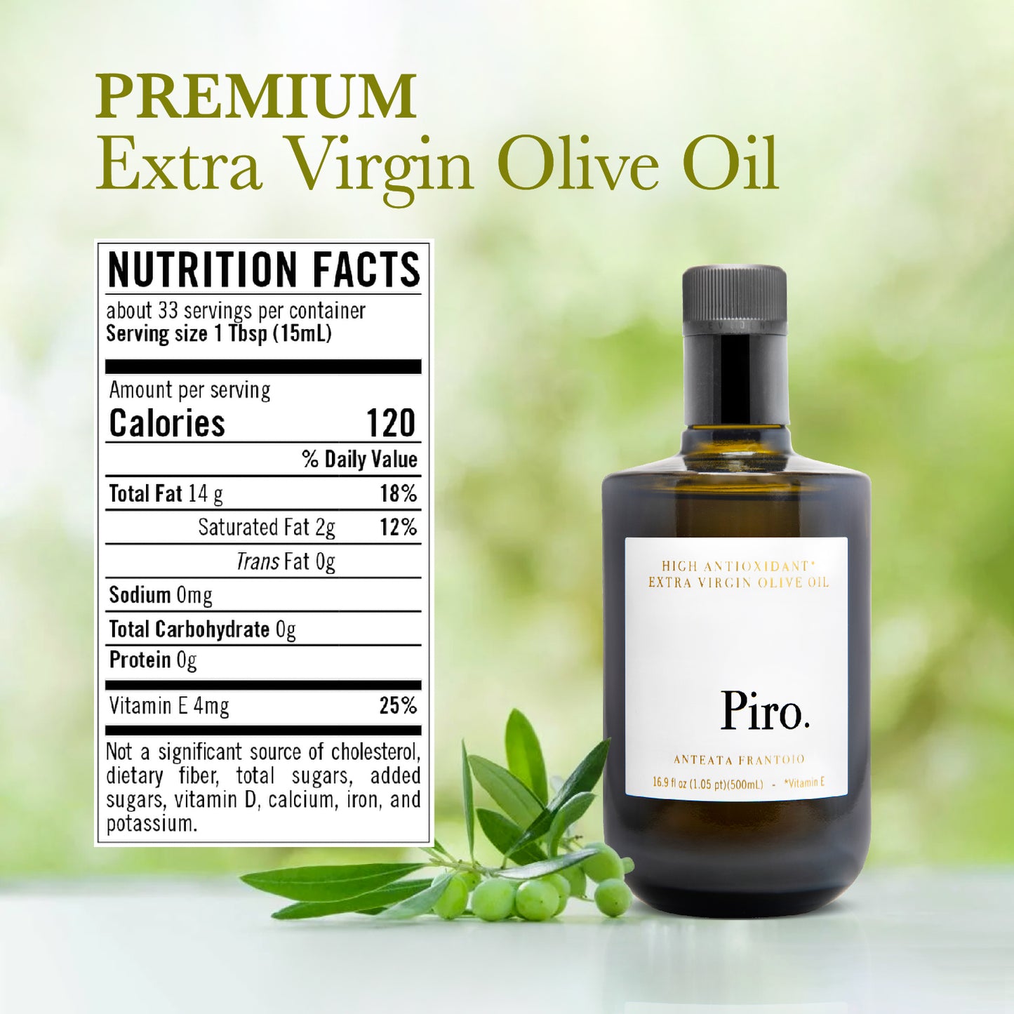Piro. Subscription Canada - Olio Piro.