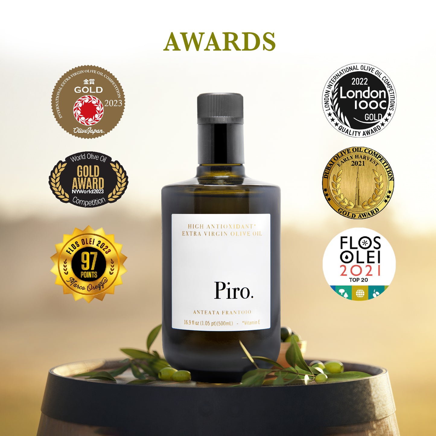 Piro. Subscription Canada - Olio Piro.