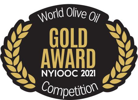 Piro. wins gold award at the 2021 New York World Olive Oil Competition