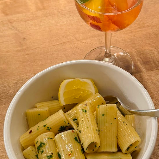 Easy Aglio e Olio by Karen 