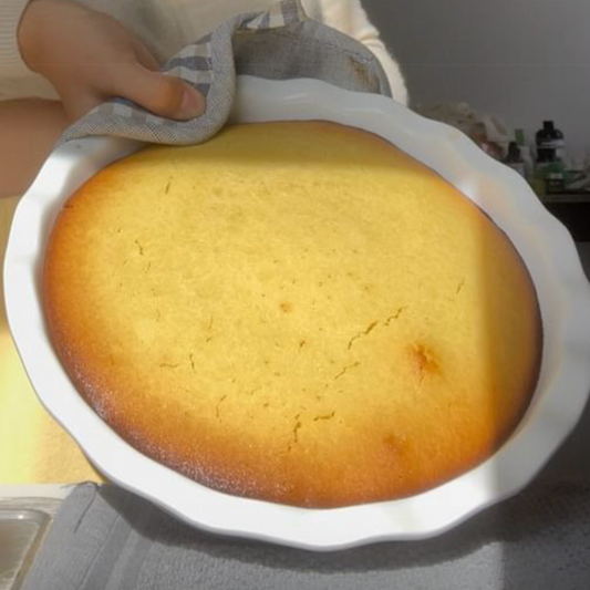 Sourdough Extra Virgin Olive Oil Cake with Cucino