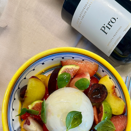 Burrata with Figs, Peaches, and Tomatoes: The Perfect Summer Dish