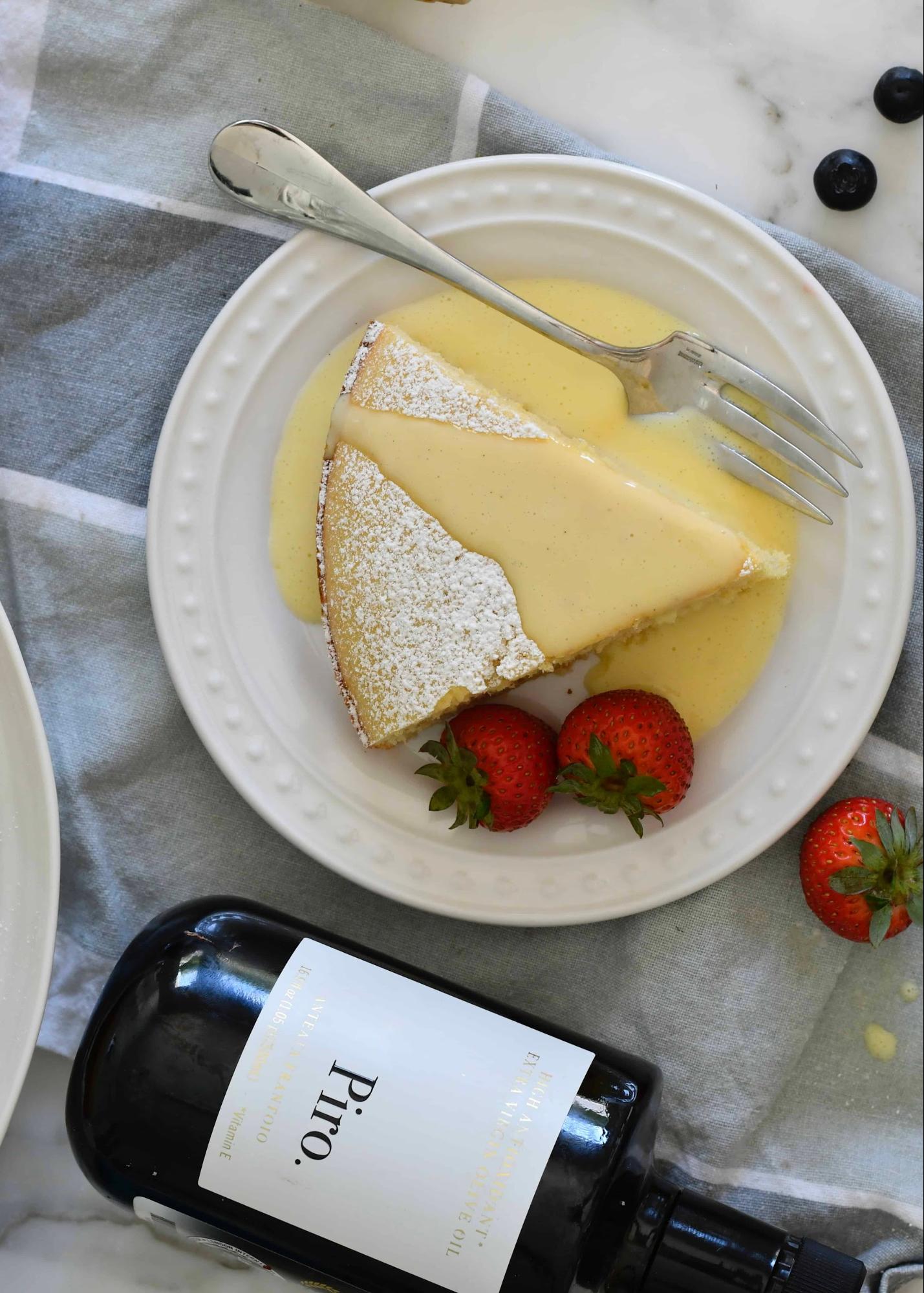 Classic Italian Olive Oil Cake – Olio Piro.
