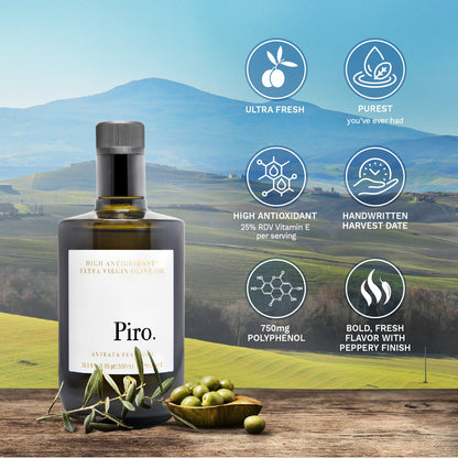 Extra Virgin Olive Oil Piro. Harvest 2023 - Olio Piro.
